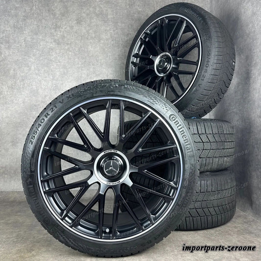 純正 メルセデスベンツ W223 21インチ S63 AMG 冬用 A2234012300 A2234012400 TOP　-1088