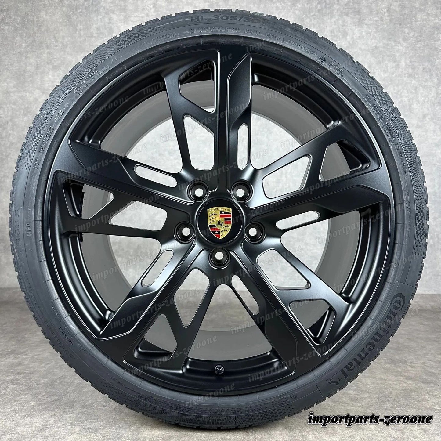 冬用 ポルシェ タイカン J1-2 21インチ 純正 Cross Turismo Design ホイール 4S GTS　-1092