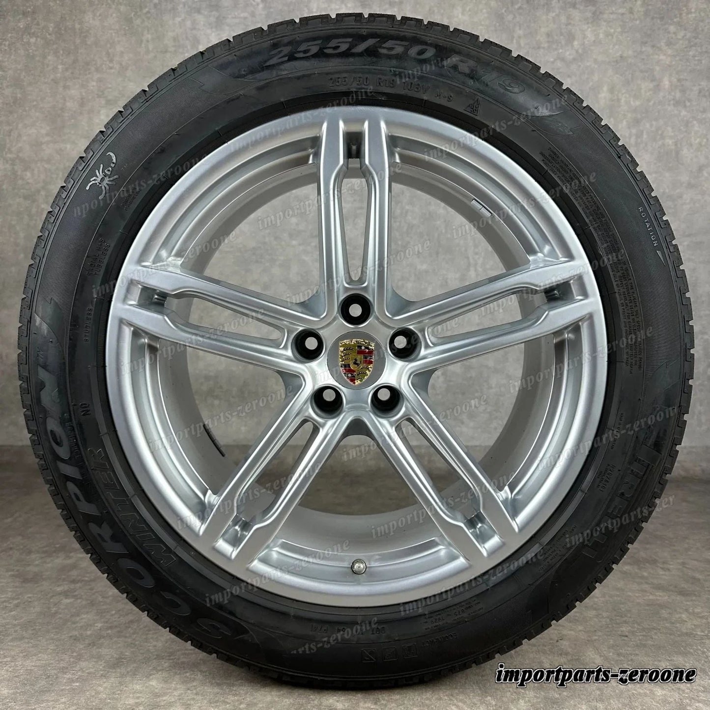 冬用 ポルシェn マカン I 19インチ 純正 Sport ホイール S GTS 95B044650A　-1104