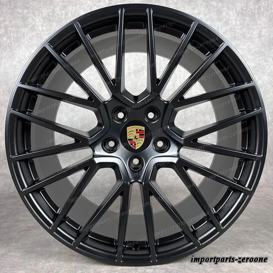 純正 ポルシェ カイエン E3 21インチ RS Spyder ホイール ターボ GTS 9YA 9Y0044610S　-1105