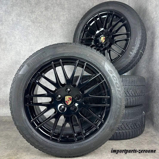 冬用 ポルシェ カイエン E2 958 20インチ 純正 RS Spyder ホイール ターボ S GTS 9J　-1119