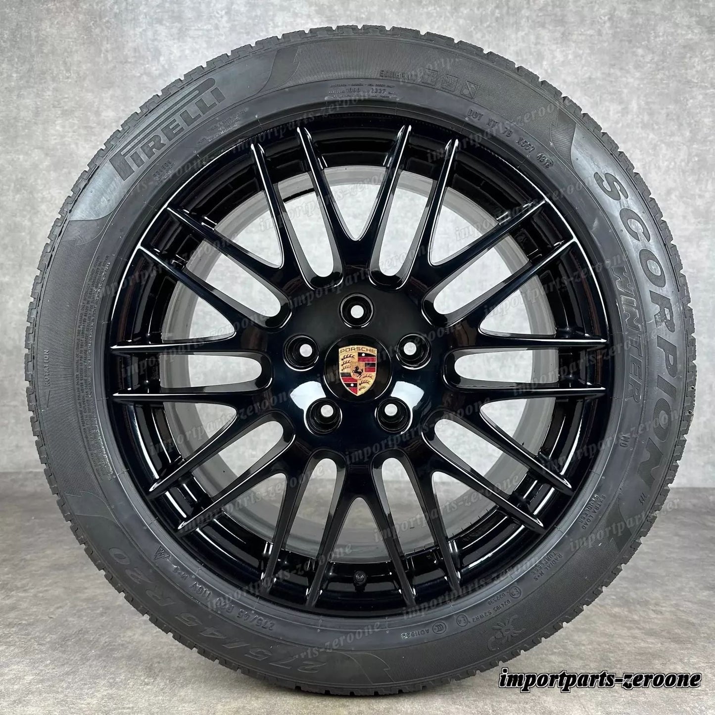 冬用 ポルシェ カイエン E2 958 20インチ 純正 RS Spyder ホイール ターボ S GTS 9J　-1119