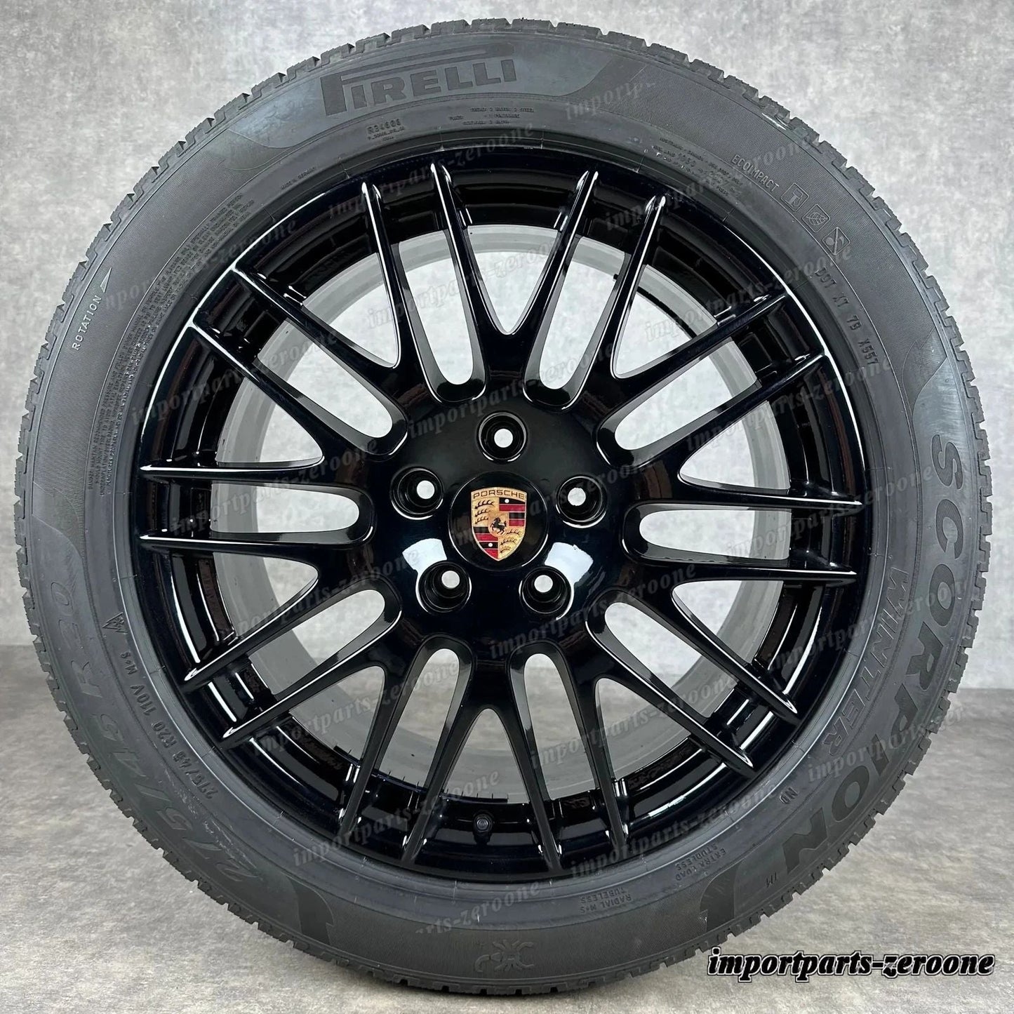 冬用 ポルシェ カイエン E2 958 20インチ 純正 RS Spyder ホイール ターボ S GTS 9J　-1119