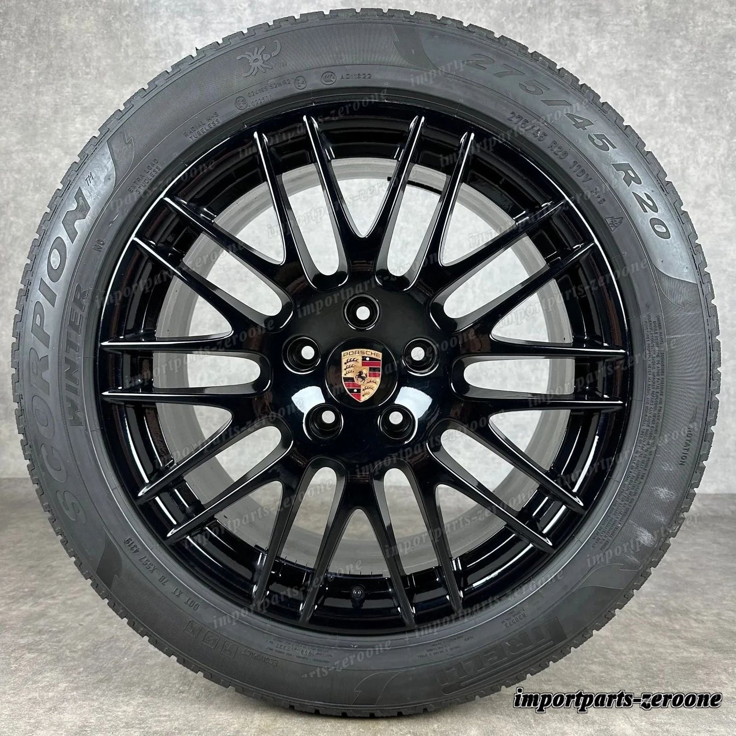 冬用 ポルシェ カイエン E2 958 20インチ 純正 RS Spyder ホイール ターボ S GTS 9J　-1119