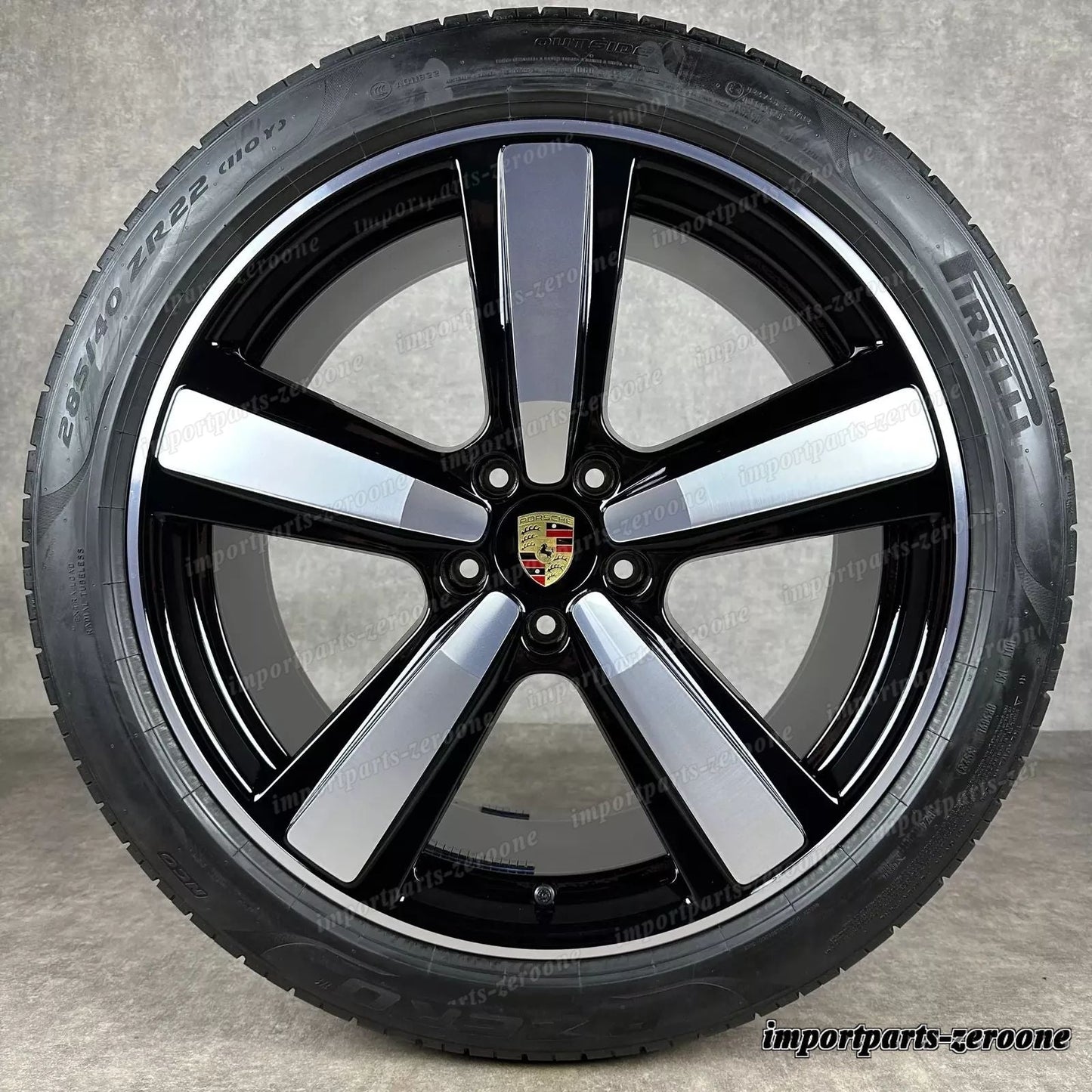 夏用 カイエン E3-II Coup 22インチ 純正 Exclusive Design ホイール 9Y0044643R　-1120