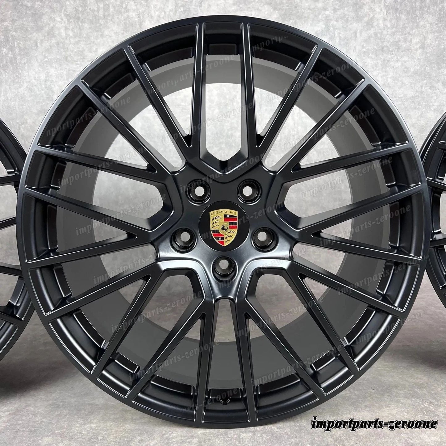 純正 ポルシェ カイエン Coup E3 21インチ RS Spyder ホイール ターボ GTS 9YB 9Y0044630S　-1123
