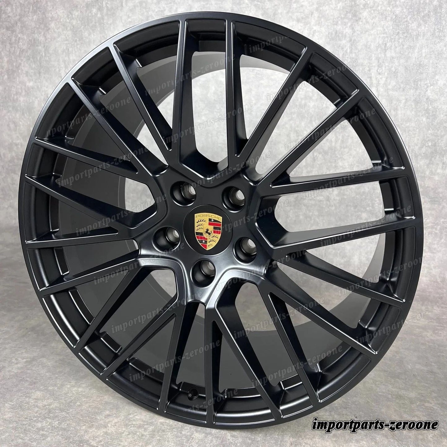 純正 ポルシェ カイエン Coup E3 21インチ RS Spyder ホイール ターボ GTS 9YB 9Y0044630S　-1123