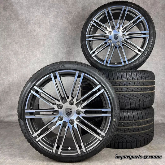 冬用 ポルシェ 991.1 20インチ 純正 ターボ III ホイール S C4 4S GTS ET56 TOP　-1133