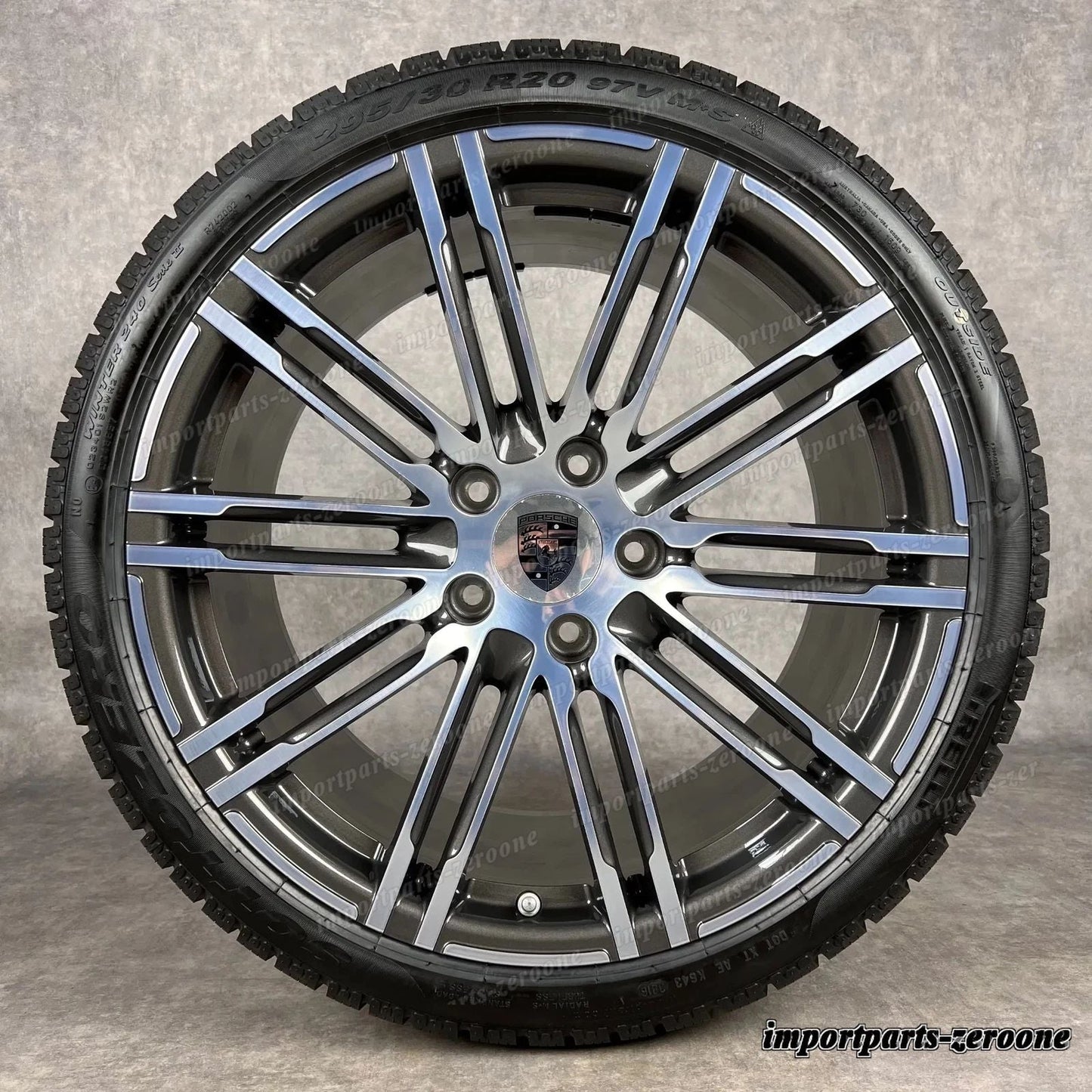 冬用 ポルシェ 991.1 20インチ 純正 ターボ III ホイール S C4 4S GTS ET56 TOP　-1133