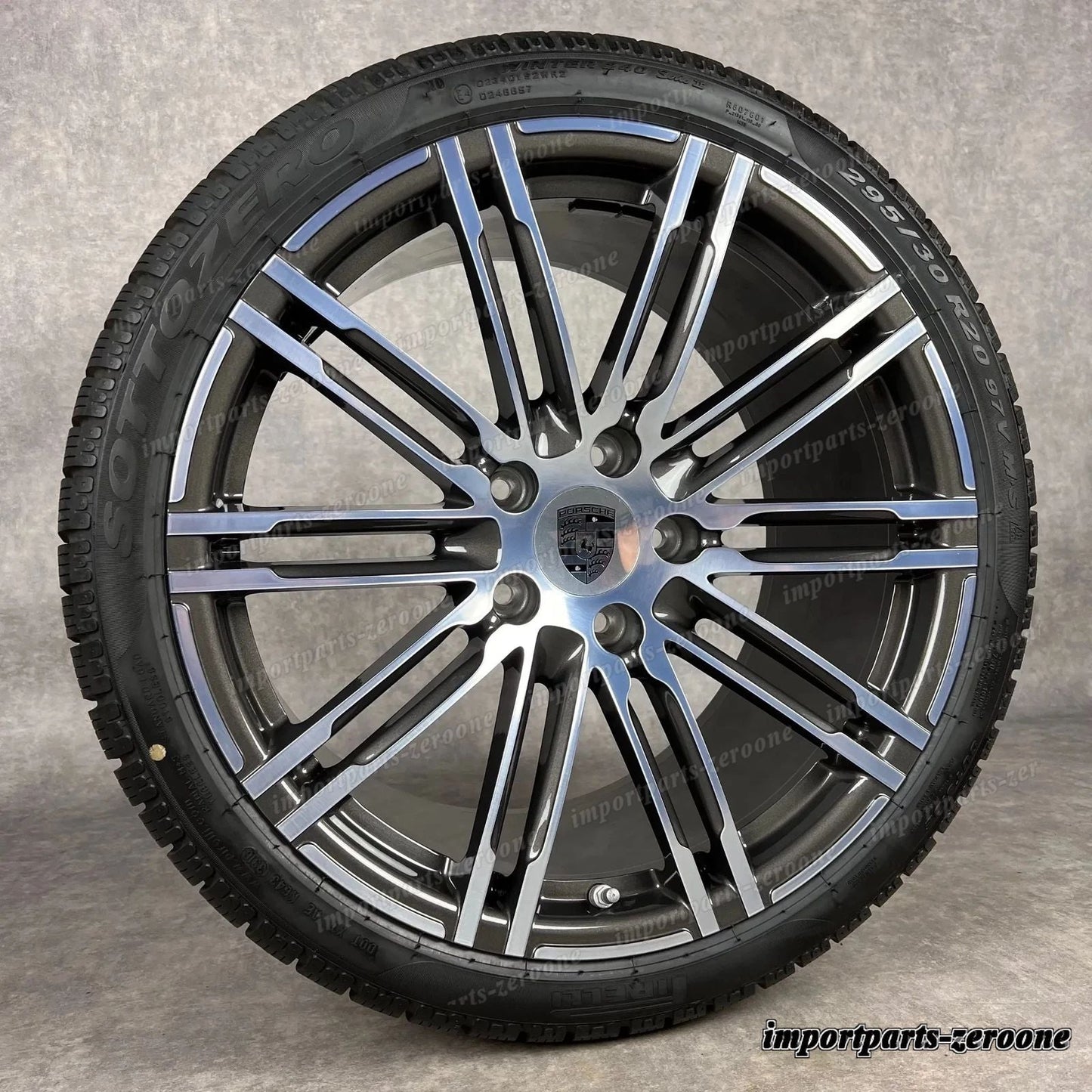冬用 ポルシェ 991.1 20インチ 純正 ターボ III ホイール S C4 4S GTS ET56 TOP　-1133