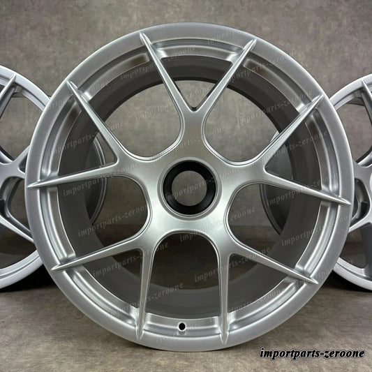 ポルシェ 992 GT3 ホイール 20/21インチ Touring Argent 純正 ZV Magnsium 992044686CE　-1135