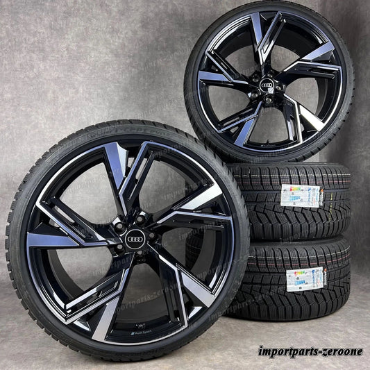 冬用 アウディ 22インチ RS6 RS7 ホイール 4K C8 純正 ホイール 4K0601025BL 新品wertig　-1139