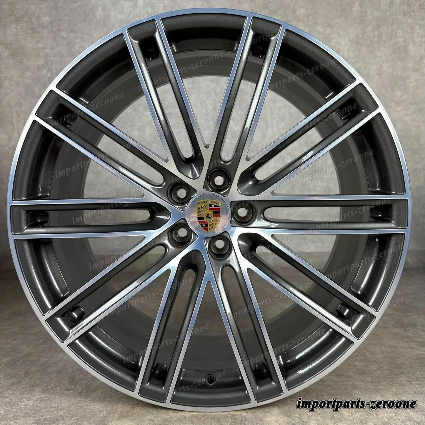 ポルシェ マカン II+III ホイール 21インチ 純正 911 ターボ IV s T GTS ターボ 9,5J + 10J　-1142