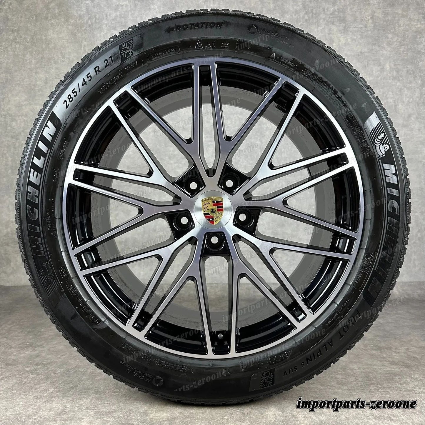 Ruote Invernali ポルシェ カイエン E3-II 21 インチ 純正e Rs Spyder Cerchi 9Y0044603C　-1147