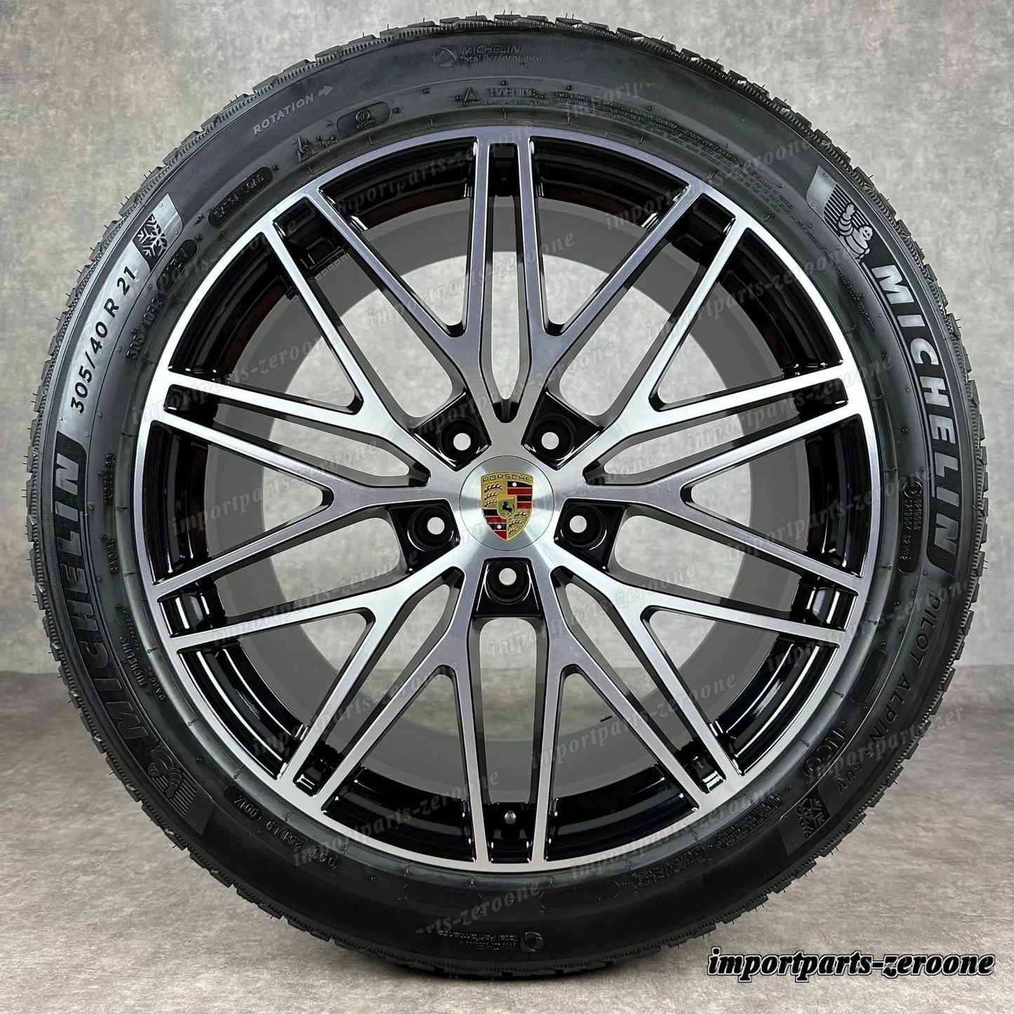 Ruote Invernali ポルシェ カイエン E3-II 21 インチ 純正e Rs Spyder Cerchi 9Y0044603C　-1147