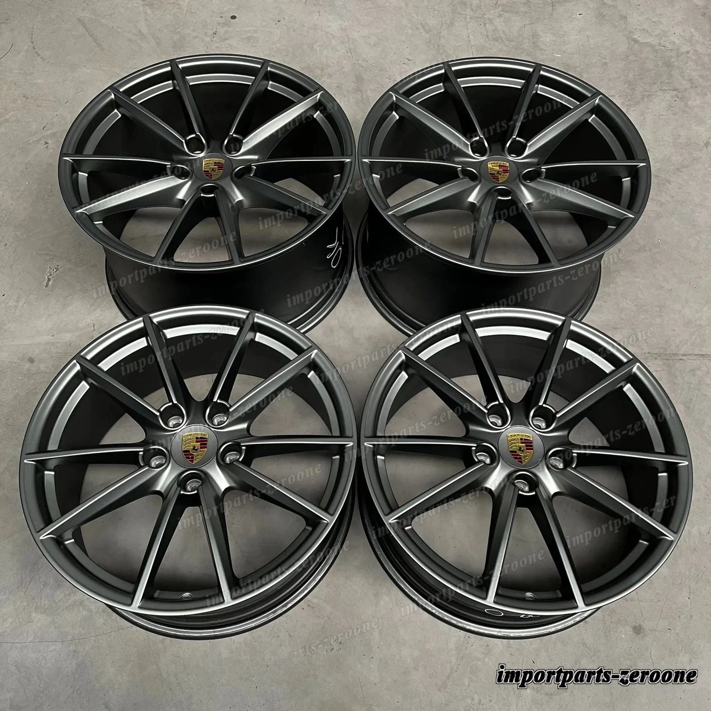 純正 ポルシェ 911 (992) 20インチ/21インチ カレラ C2 S C4 4S Targa GTS ホイール Platinum　-1152