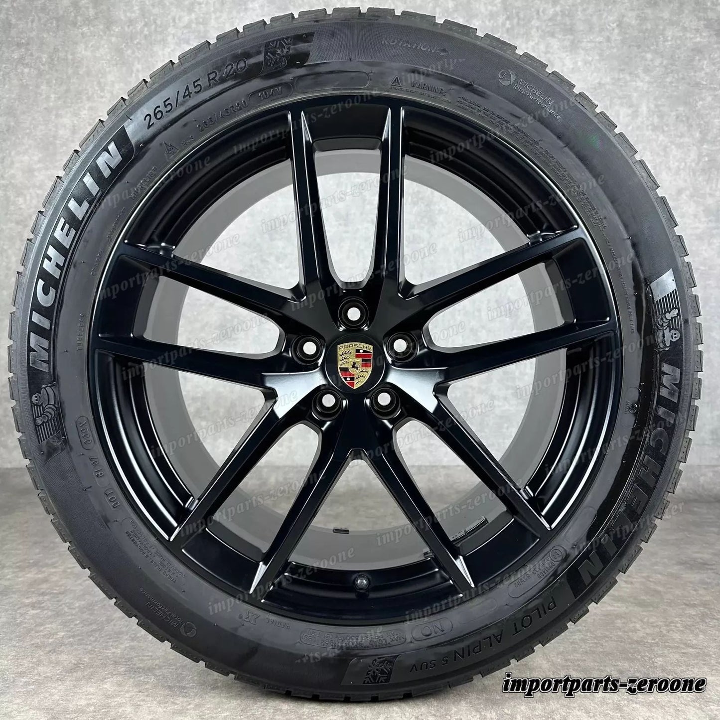 冬用 ポルシェ マカン III 20インチ S Rad 純正 ターボ GTS S T TOP 95B044650E　-1187