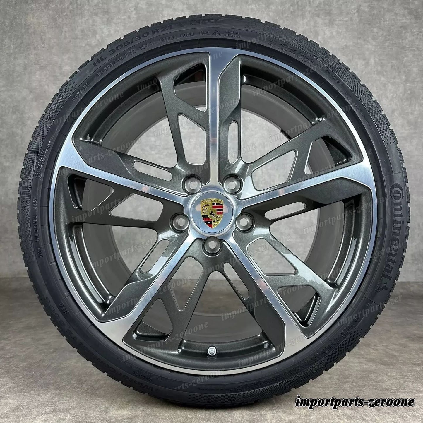 冬用 ポルシェ タイカン J1 II 21インチ 純正 Cross Turismo Design 9J1073603LA　-1188