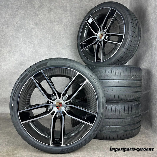 Ruote ポルシェ 992.2 Cerchioni 20/21 インチ 純正e Esclusivi Design S CARBONIO Lama　-1189