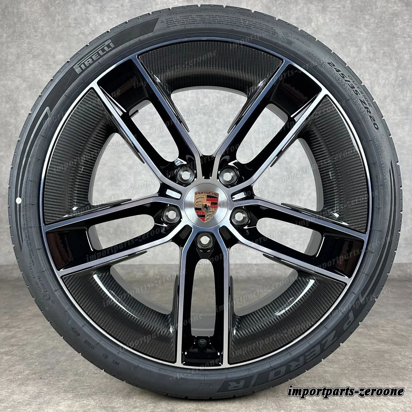 Ruote ポルシェ 992.2 Cerchioni 20/21 インチ 純正e Esclusivi Design S CARBONIO Lama　-1189