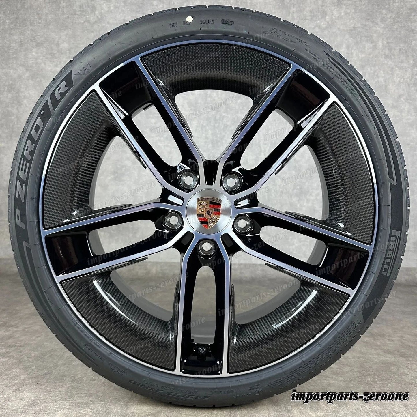 Ruote ポルシェ 992.2 Cerchioni 20/21 インチ 純正e Esclusivi Design S CARBONIO Lama　-1189