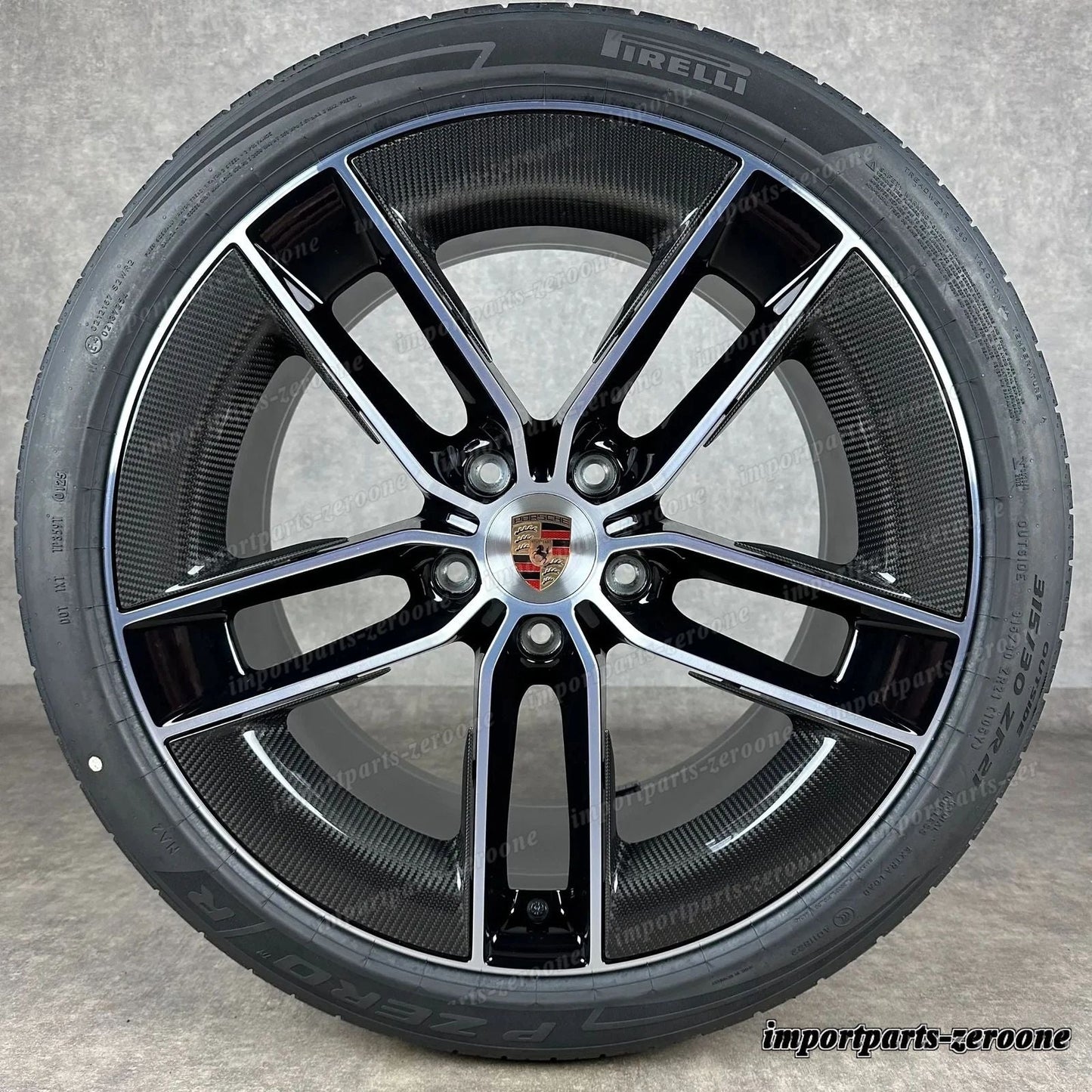 Ruote ポルシェ 992.2 Cerchioni 20/21 インチ 純正e Esclusivi Design S CARBONIO Lama　-1189