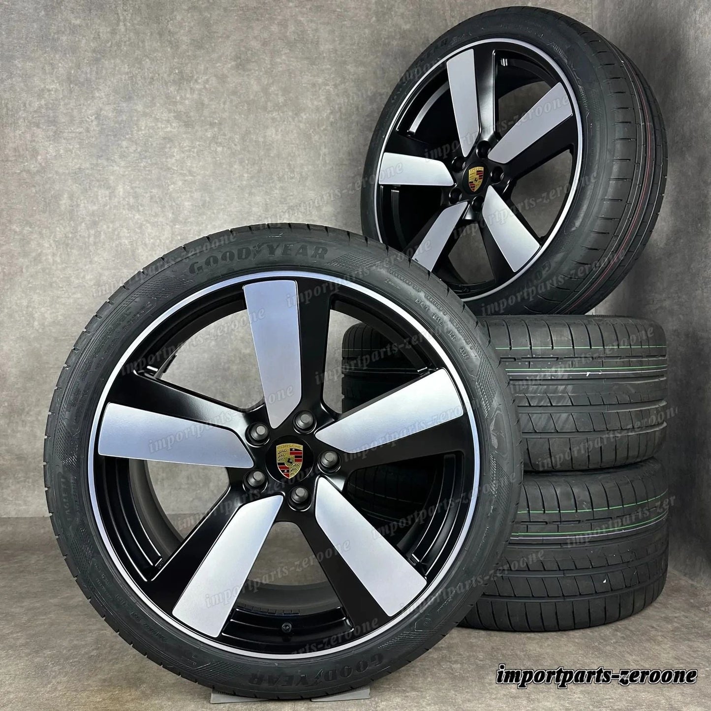 夏用 マカン EV 22インチ 純正 マカン Sport ホイール 4 4S ターボ 95C044660F 新品　-1196