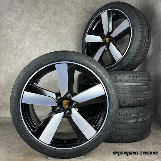 夏用 マカン EV 22インチ 純正 マカン Sport ホイール 4 4S ターボ 95C044660F 新品　-1196