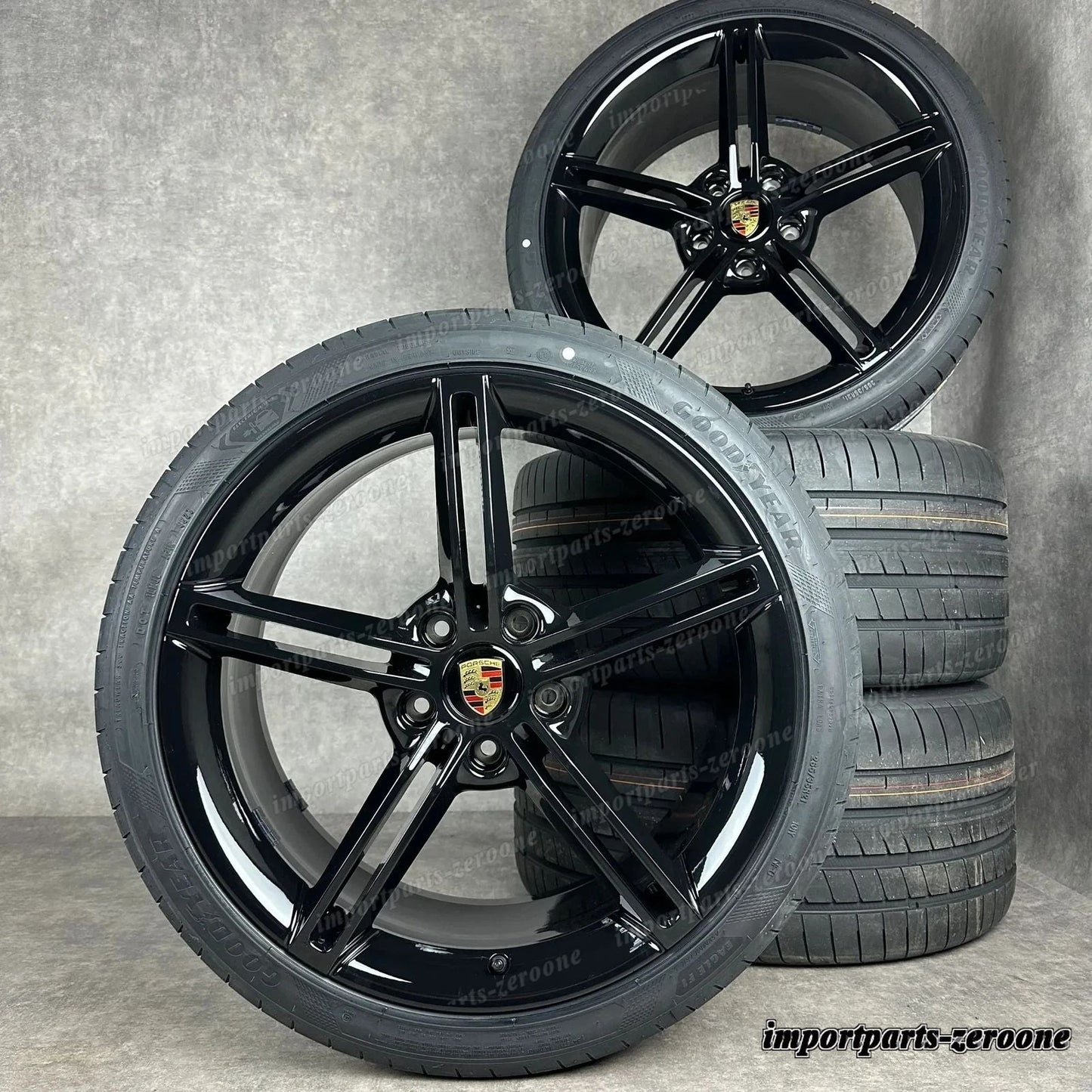 純正 ポルシェ タイカン 21インチ 4S ターボ S Mission E Design ホイール 夏用 TOP　-1205