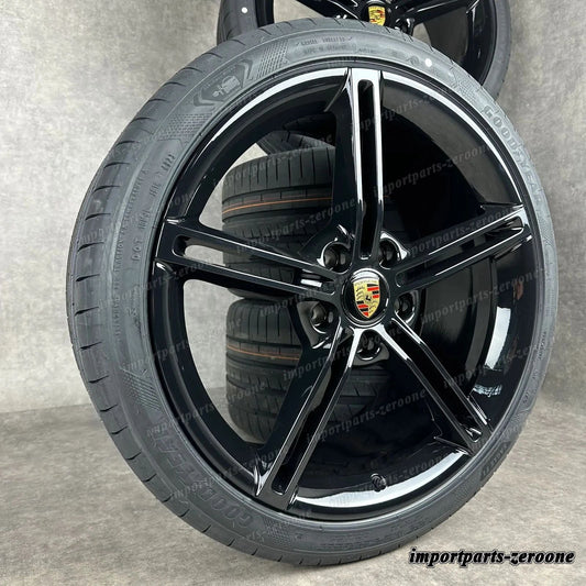 純正 ポルシェ タイカン 21インチ 4S ターボ S Mission E Design ホイール 夏用 TOP　-1205