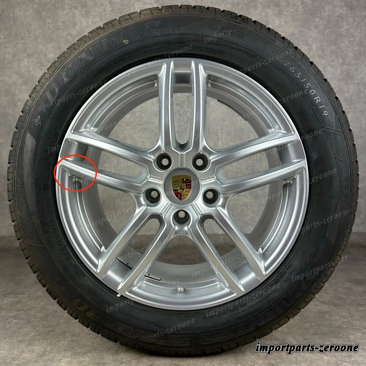 冬用 ポルシェ カイエン E2 958 19インチ 純正 ターボ Design Facelift 92A TOP　-1213