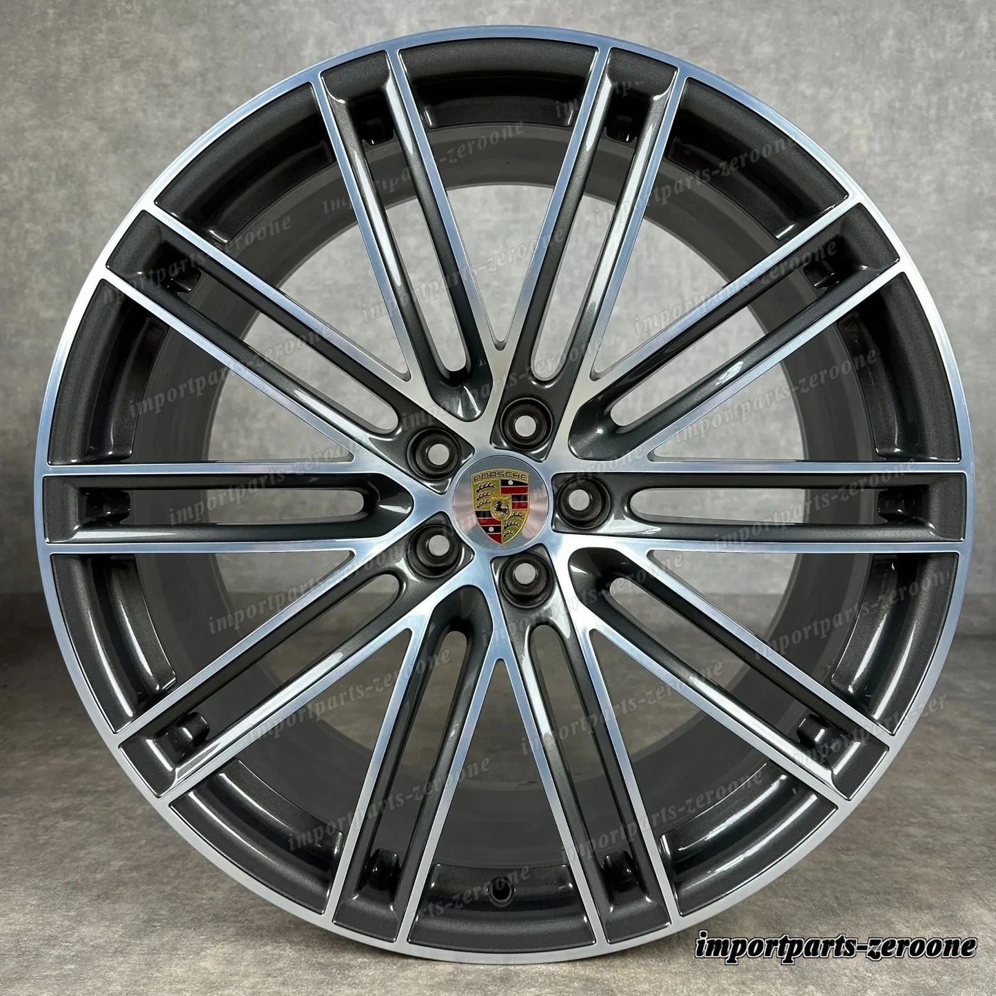 ポルシェ マカン II+III ホイール 21インチ 純正 911 ターボ IV S T GTS TURBO 9,5J + 10J　-1216