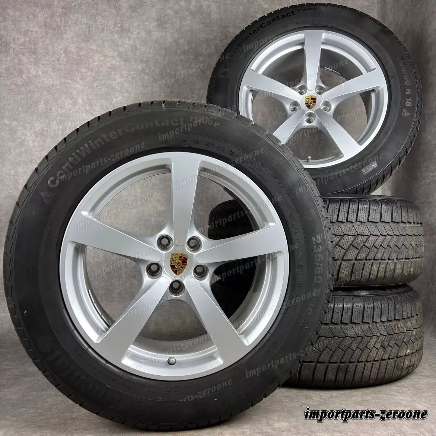 Cerchi Invernali ポルシェ マカン II 18インチ 純正i Top 2.0 S Diesel Conti　-1224