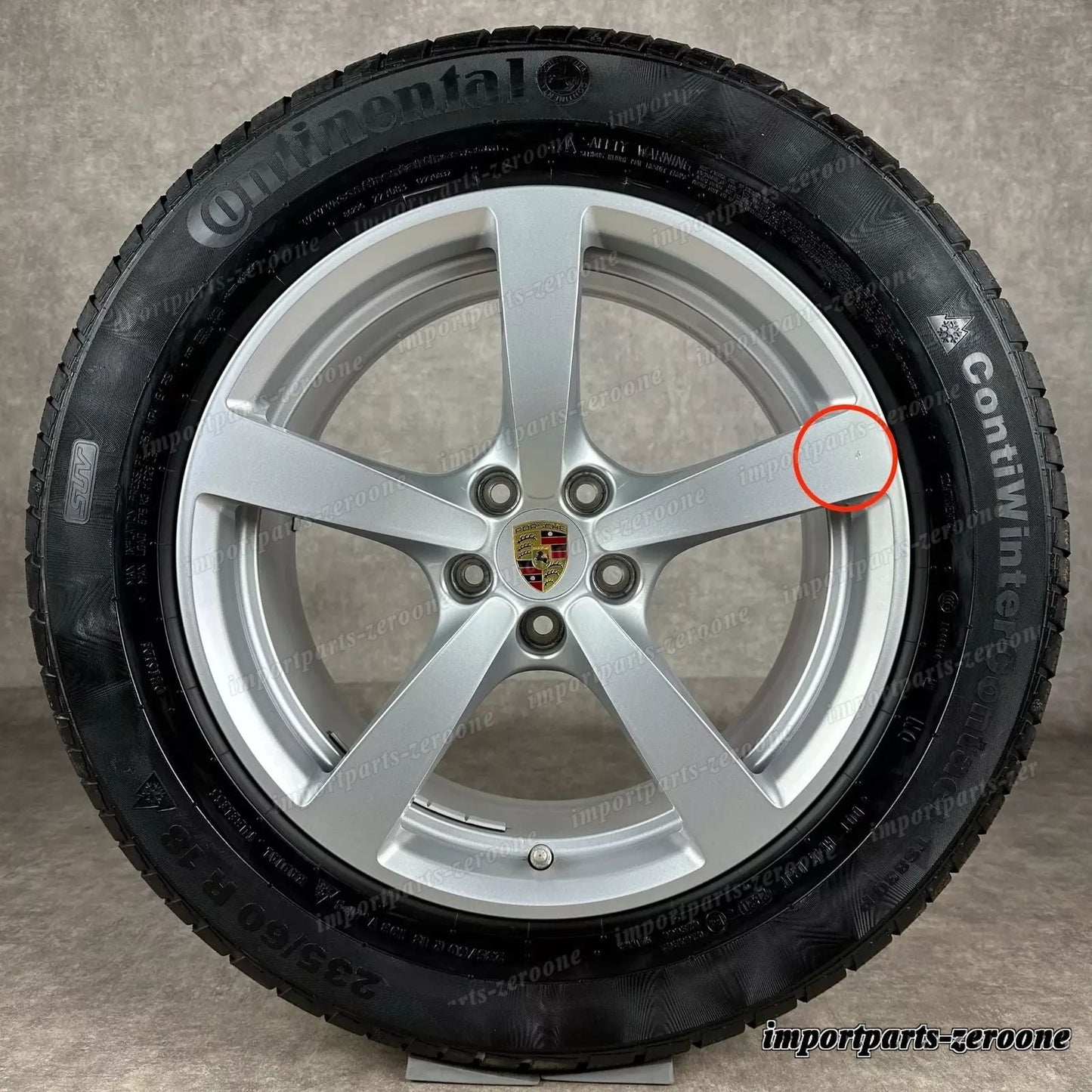 Cerchi Invernali ポルシェ マカン II 18インチ 純正i Top 2.0 S Diesel Conti　-1224