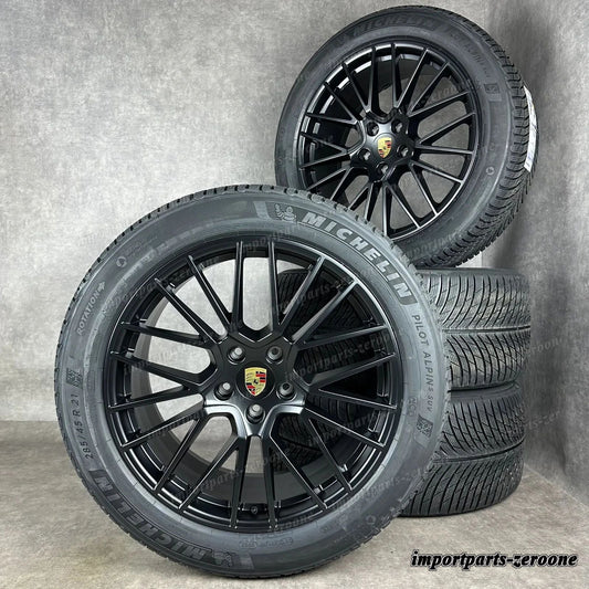 冬用 ポルシェ カイエン E3-II 21インチ 純正 rs Spyder ホイール S E-Hybrid ターボ　-1225