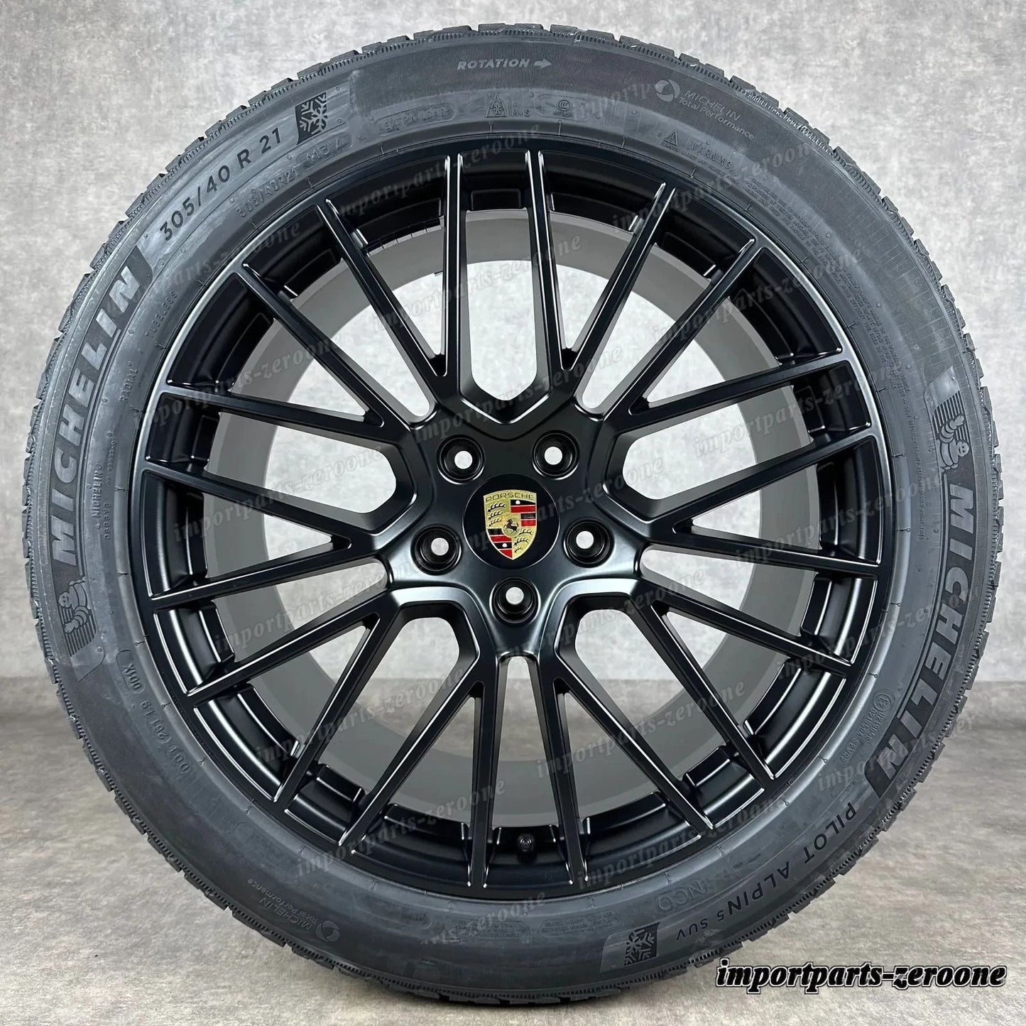 冬用 ポルシェ カイエン E3-II 21インチ 純正 rs Spyder ホイール S E-Hybrid ターボ　-1225