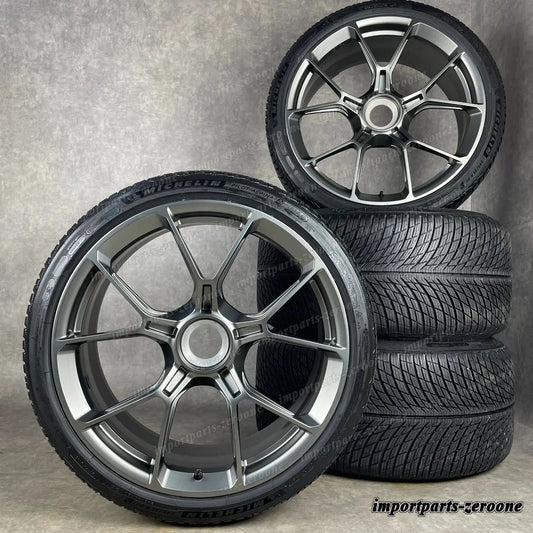 ホイール ウィンターセット ポルシェ 992 GT3 Touring 20インチ + 21インチ ホイール 純正es 992044601C　-1242