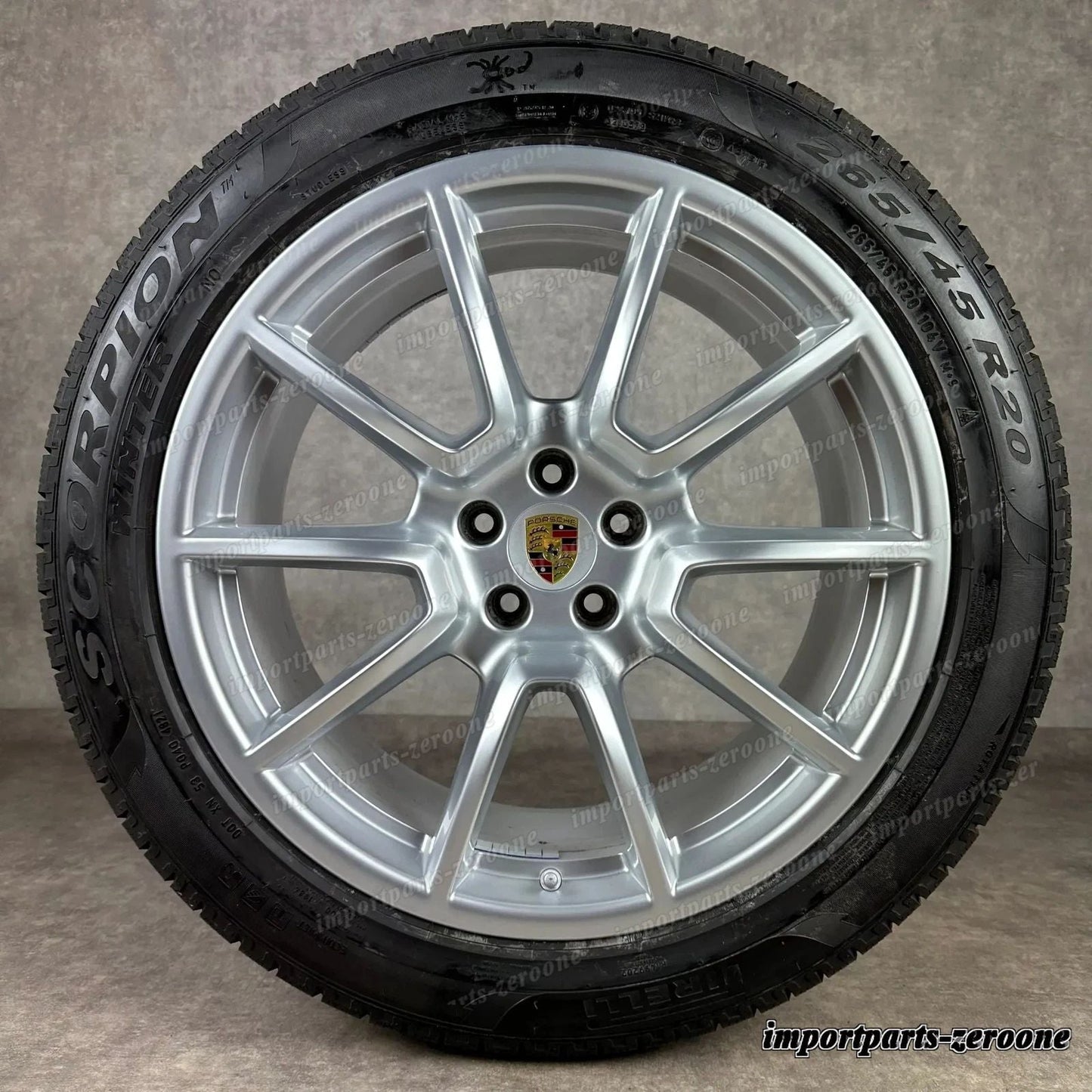 冬用 ポルシェ マカン 20インチ 純正 Sport Design s GTS ターボ ホイール TOP　-1245