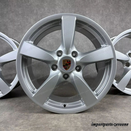 純正 ポルシェ ボクスター / ケイマン 987 18インチ ケイマン S RAD ホイール 98736213601　-1250