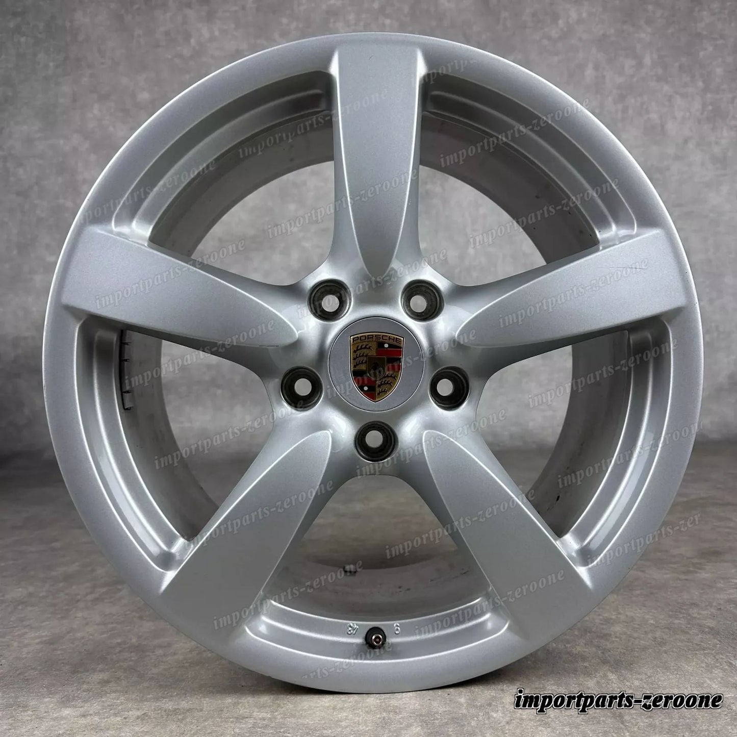 純正 ポルシェ ボクスター / ケイマン 987 18インチ ケイマン S RAD ホイール 98736213601　-1250
