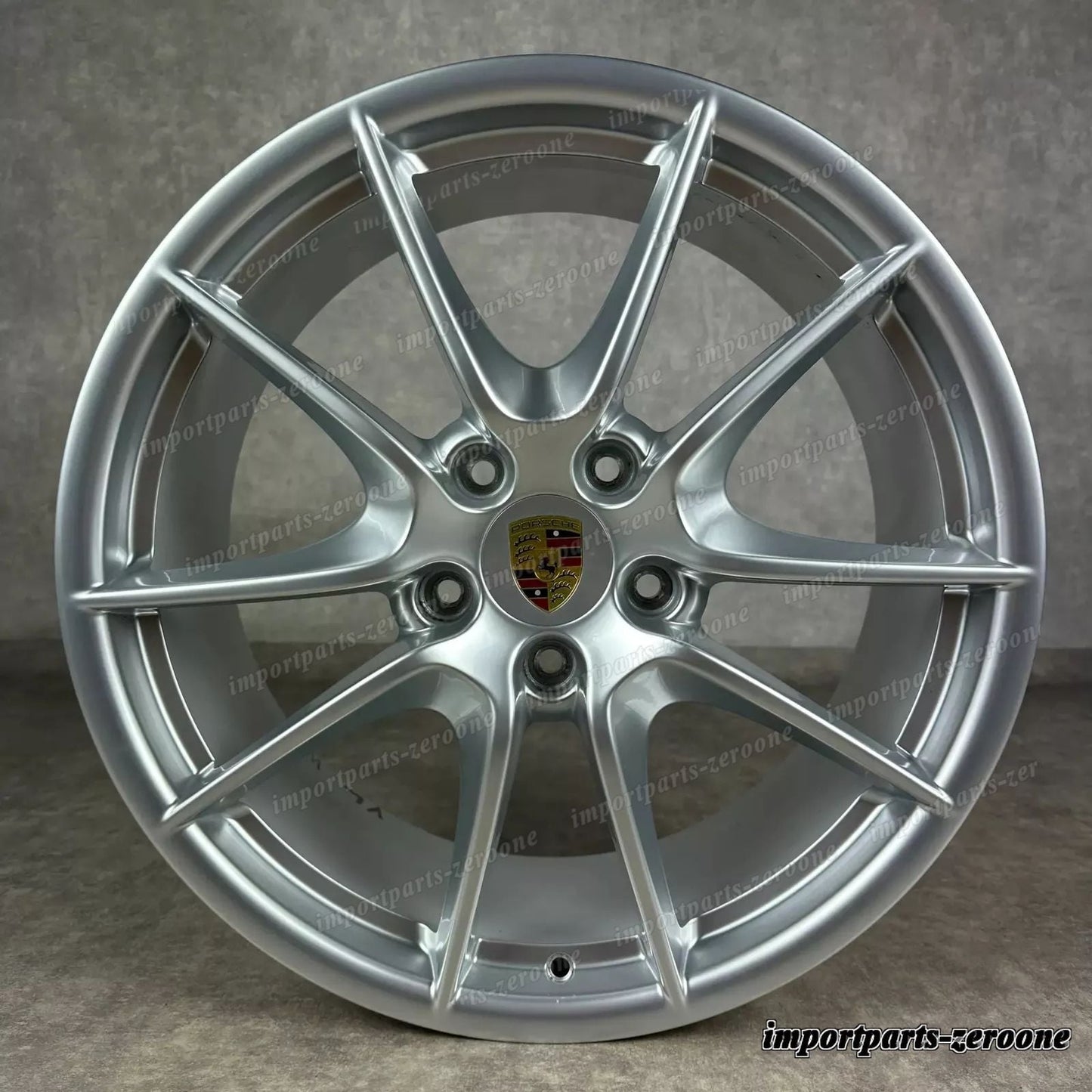 純正e ポルシェ 991.1 20インチ カレラ SIII Cerchi Argento S C2 2S ET70 Top　-1271