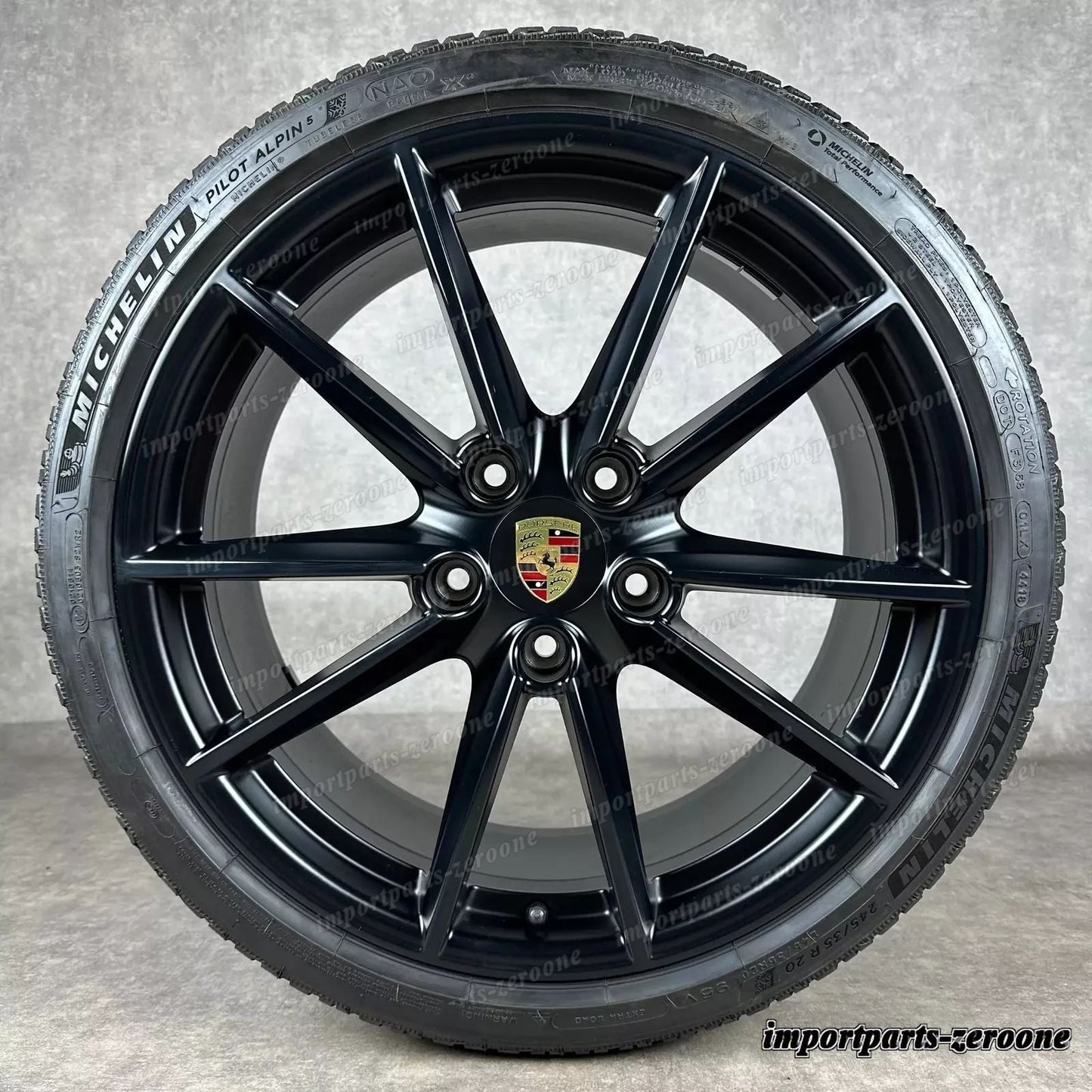 PORSCHE 992 WINTERRaDER 20/21 ZOLL カレラ S C4 4S Targa GTS ホイール 992044601C　-1275