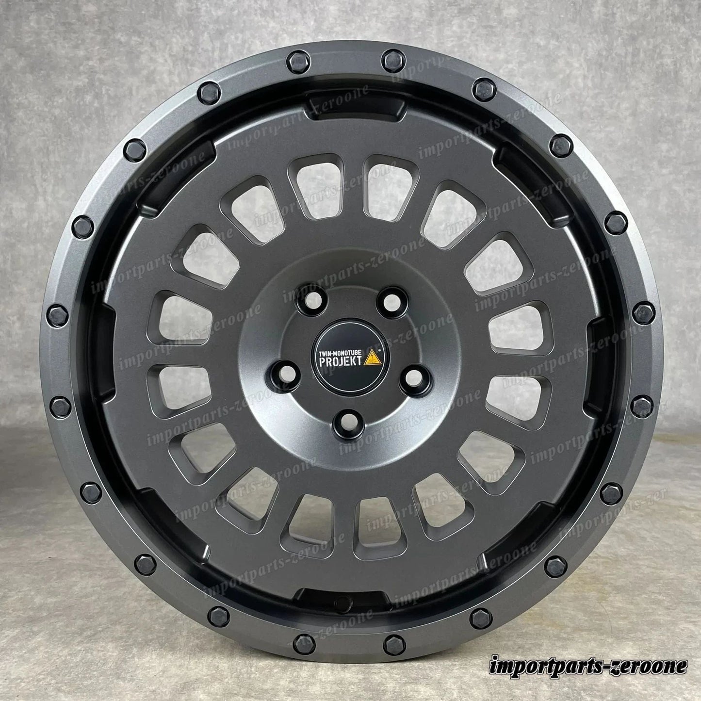 Twin Monotube AT Offroad ホイール VW T5 T6 T6.1 8x18 5x120 ET45 All Terrain Granit　-1278