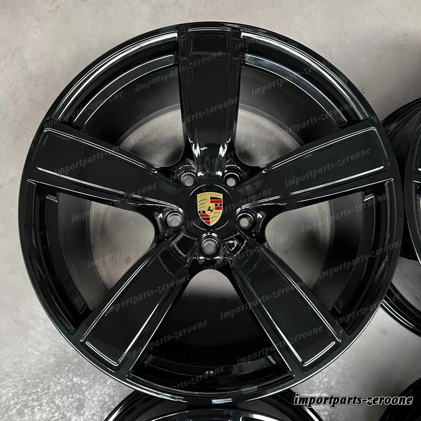 純正 ポルシェ カイエン E3 22インチ Sport Classic ホイール ターボ S GTS Hybrid　-1294