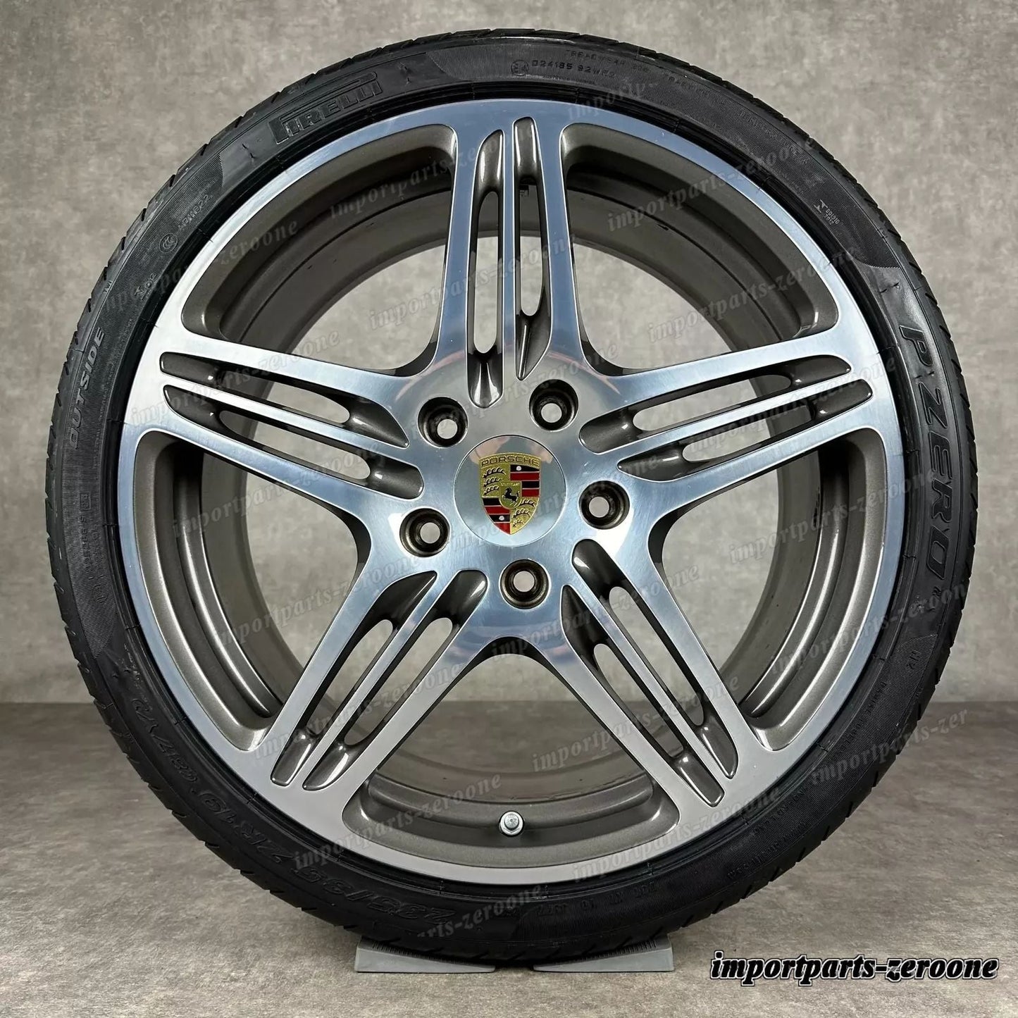 夏用 ポルシェ 997 C4 4S GTS 8J+11Jx19インチ 純正 ターボ I S Rad ホイール TOP　-1300
