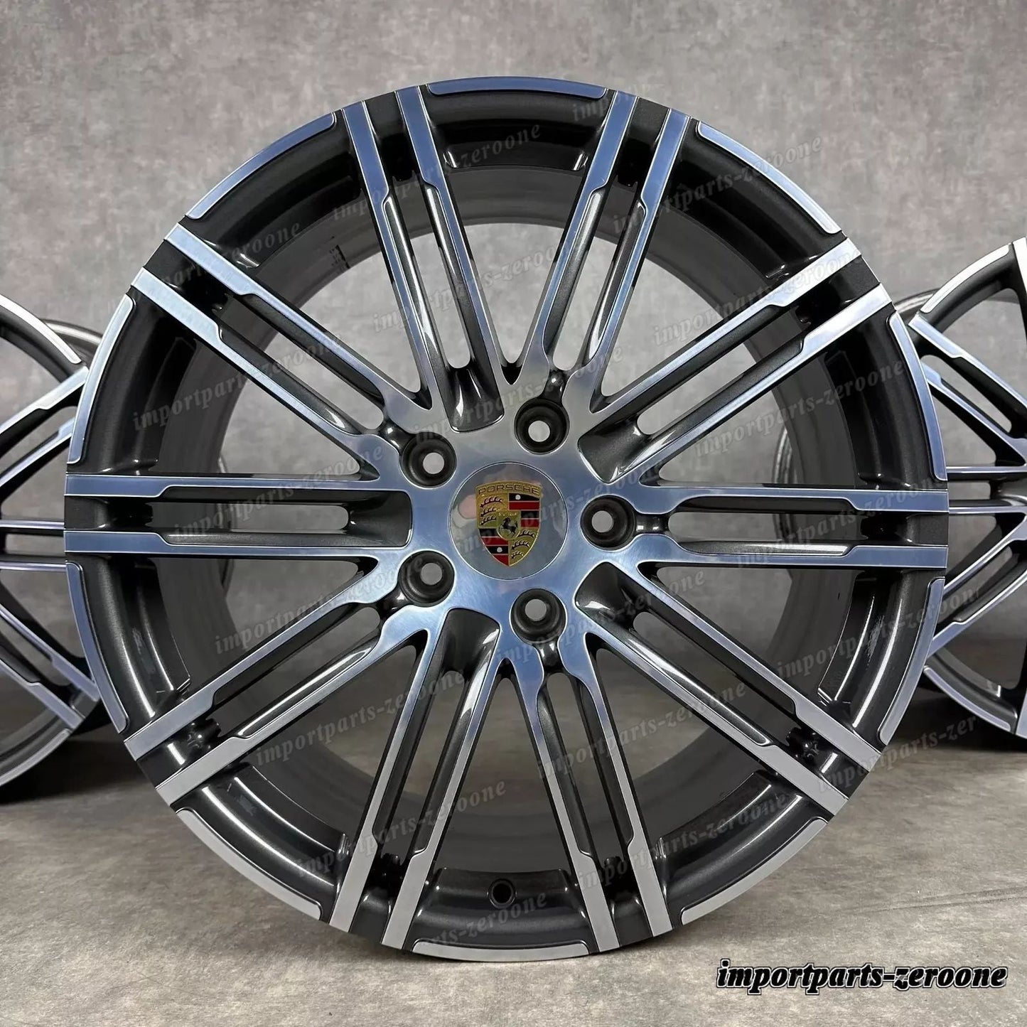 純正 ポルシェ 991.1 20インチ ターボ III ホイール C4 4S GTS 99136216609 - 11J ET56 TOP　-1314