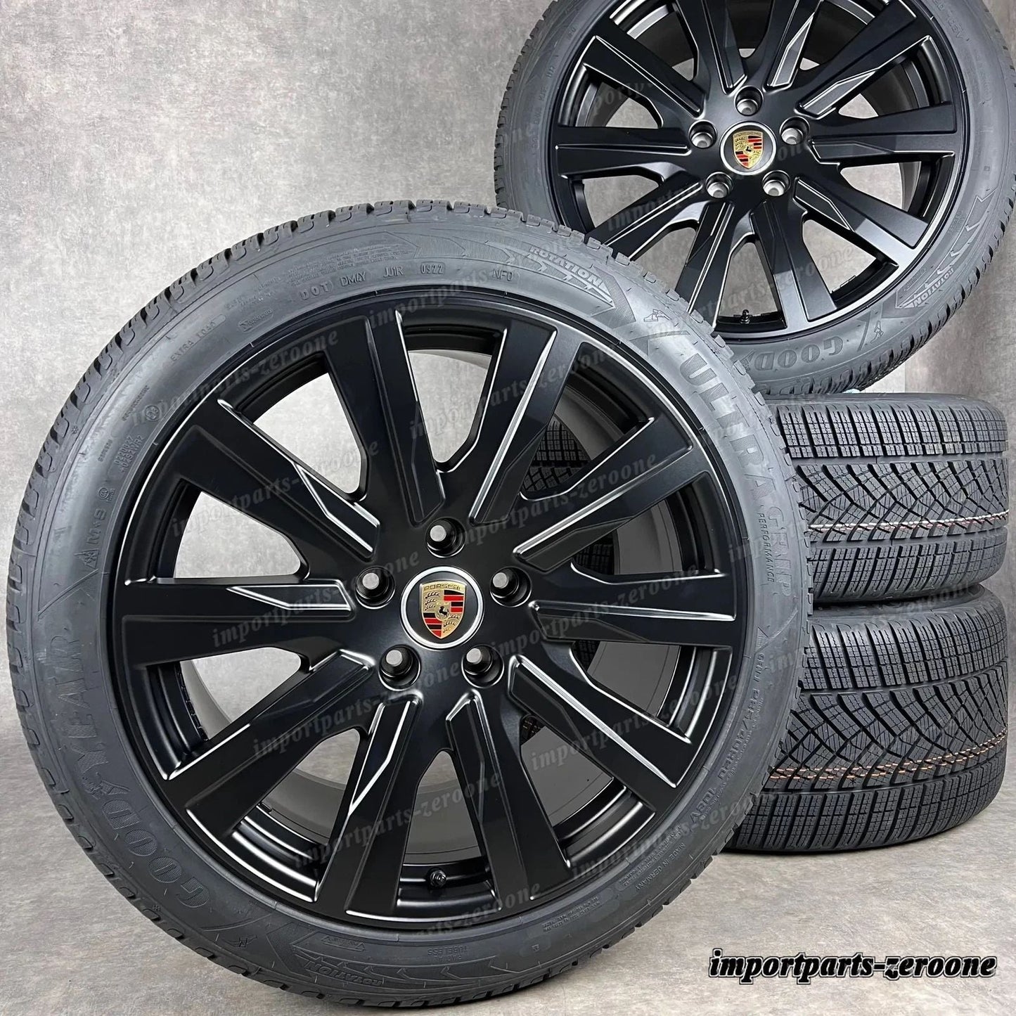 冬用 ポルシェ タイカン J1-2 20インチ 純正 Tequipment Design ホイール 4S GTS　-1318