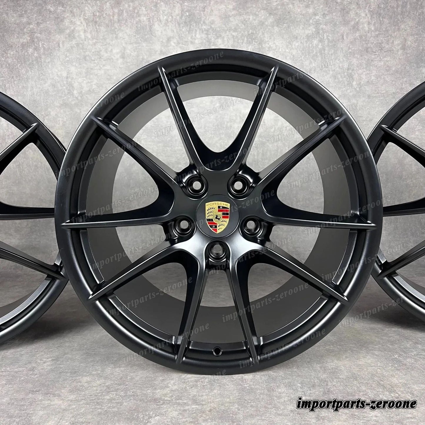 純正 ポルシェ 991.1 20 インチ カレラ SIII ホイール S NOIR C2 2S ET70 comme 新品f　-1323