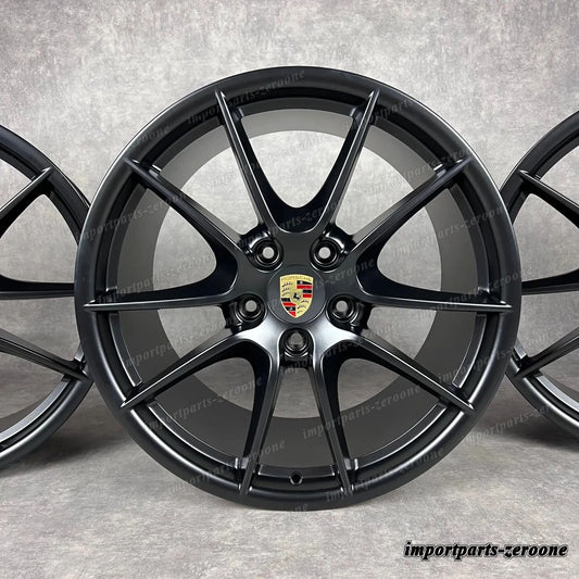 純正 ポルシェ 991.1 20 インチ カレラ SIII ホイール S NOIR C2 2S ET70 comme 新品f　-1323