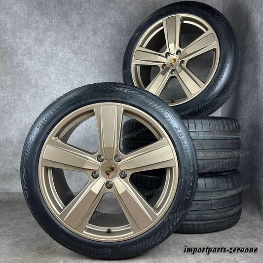 サマーセット カイエン E3-2 22インチ Design Exclusif 純正 ホイール 9YA 新品 Nodyme　-1341
